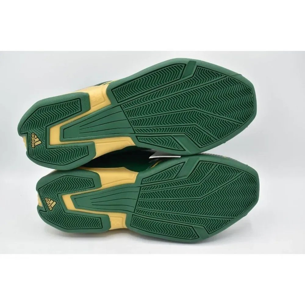 Adidas Size Mens 8 Womens 9 TMAC 2 Restomod Green Gold Basketball Shoes Sneakers